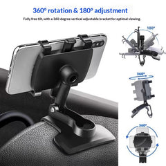Car Dashboard Phone Holder Clip Mount