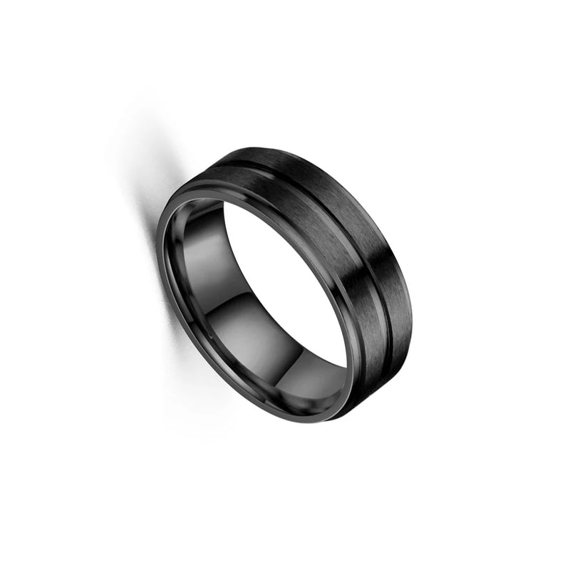 Men's Black Ring