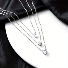 Trendy Glass Necklace