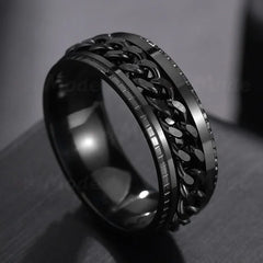Men's Rotatable Ring