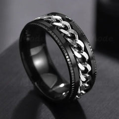 Men's Rotatable Ring